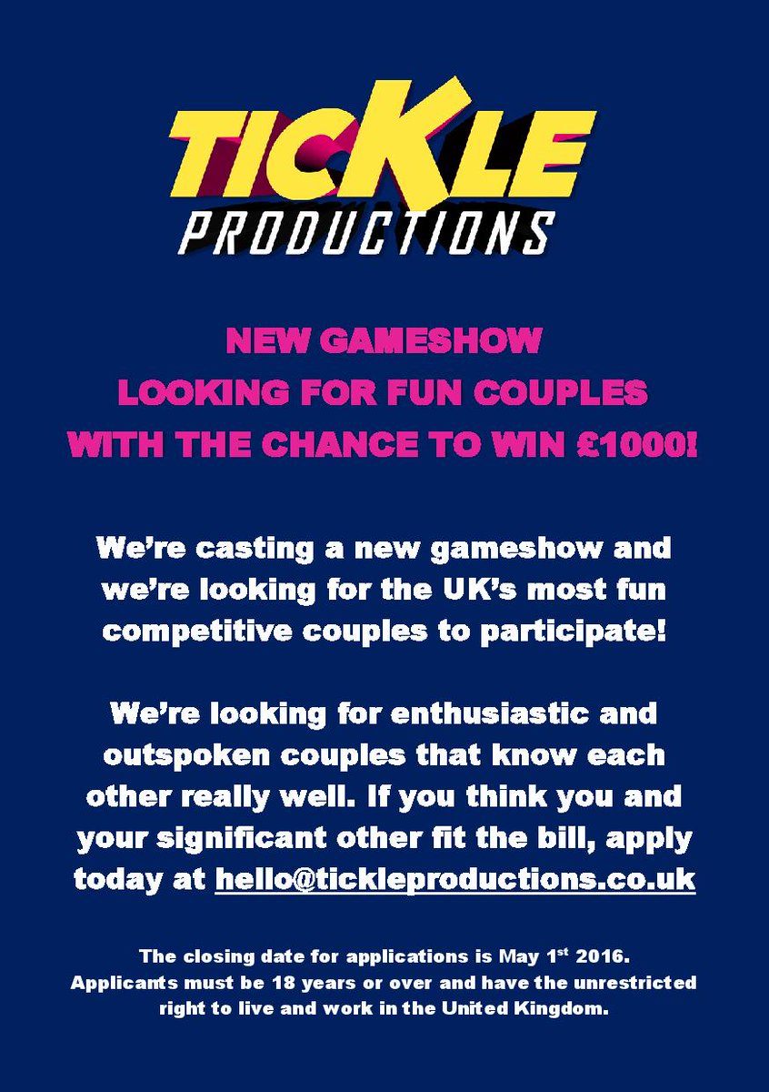 Tickle Productions tweet media