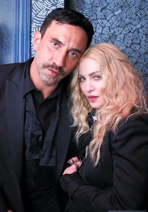 Madonna and Riccardo Tisci
#MetGala2016 #metball2016