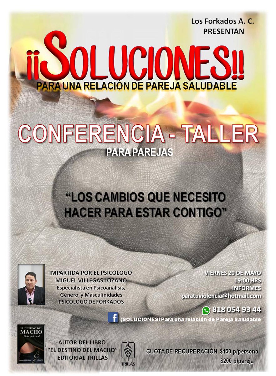 losforkados's tweet photo. #soluciones #equidadygénero #masculinidades #eldestinodelmacho https://t.co/l8ApIRD44t