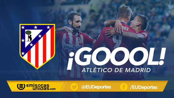 EUDeportes's tweet photo. #UCL | 54': ¡GOL DEL ATLETI! https://t.co/Ffle791Aoo