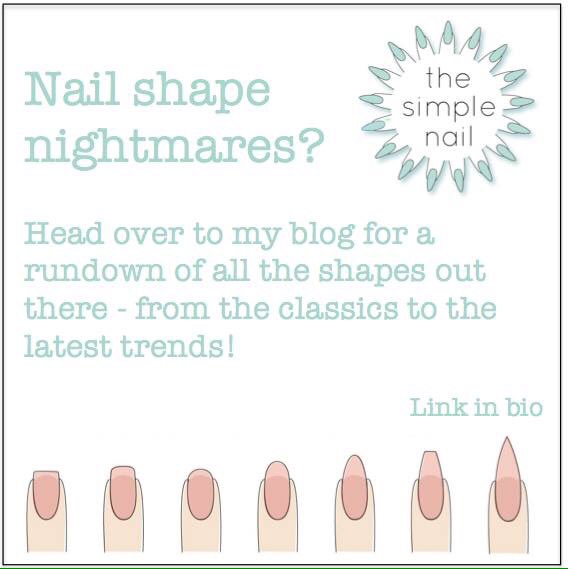 Head over to lesimplenail.blogspot.co.uk for everything you need to know about nail shapes!