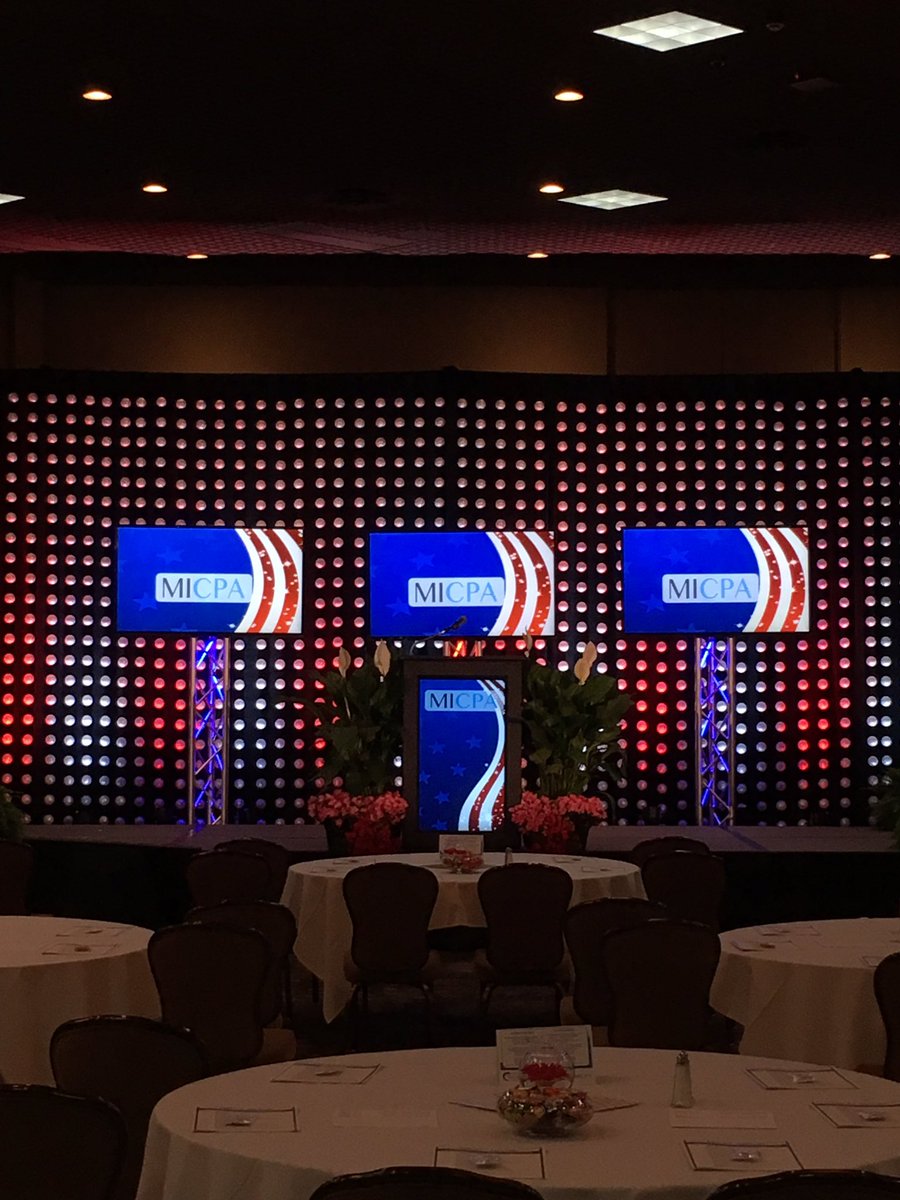 A patriotic stage is set for MICPA
