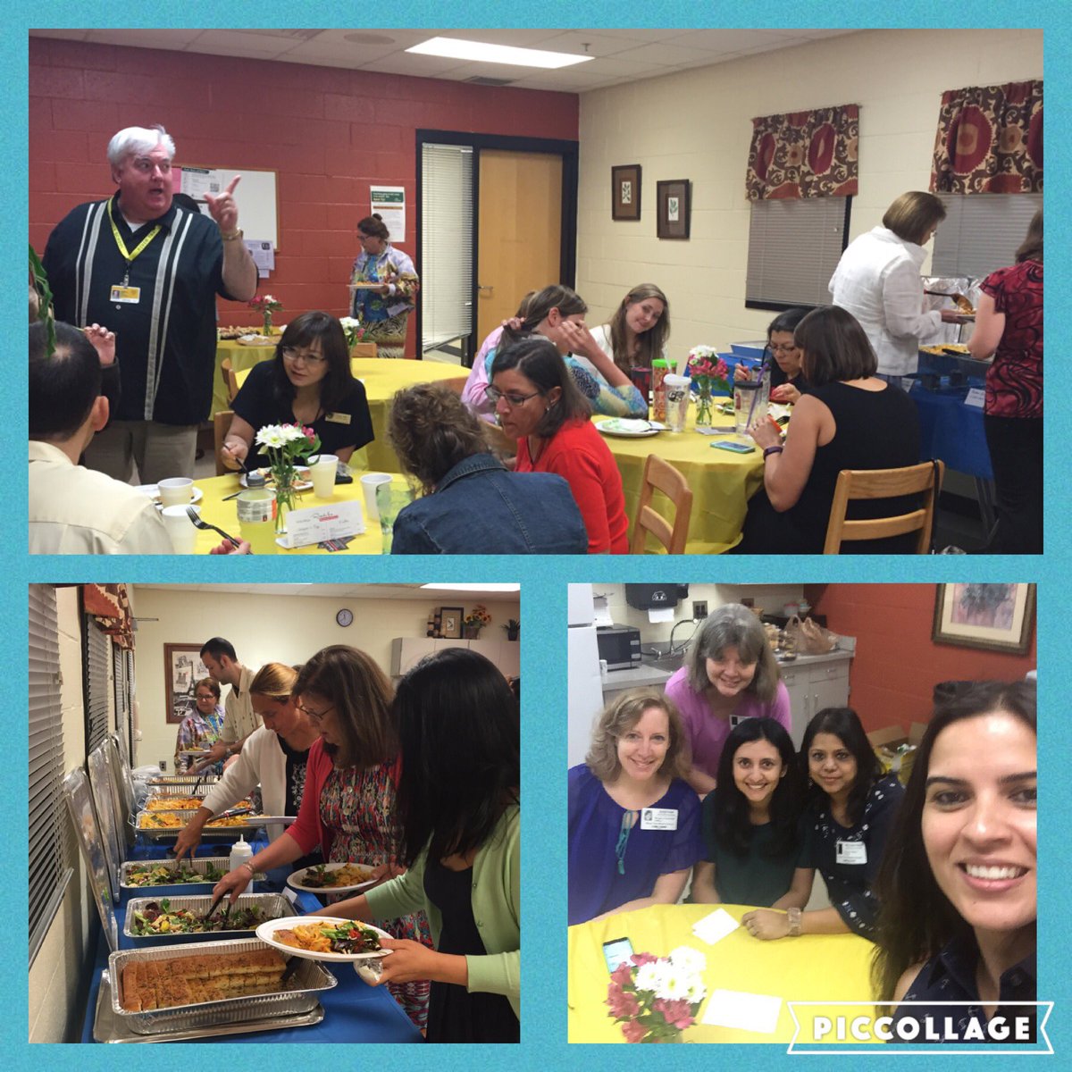Happy Teacher Appreciation lunch!! We 💙 teachers! #bestschoolever