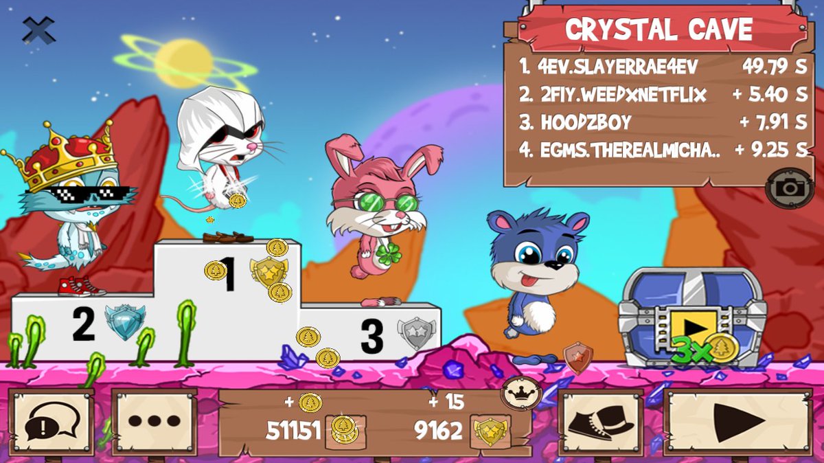 SlayerraeX4ev's tweet photo. Get on my level, son! #funrun2 #WeedxNetflix #HoodzBoy #therealmichaael https://t.co/x4njuqlDYU