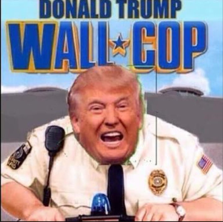 G0D_Says's tweet photo. #ActionMovieCampaignSlogan #WallCop https://t.co/2S6IfZixki