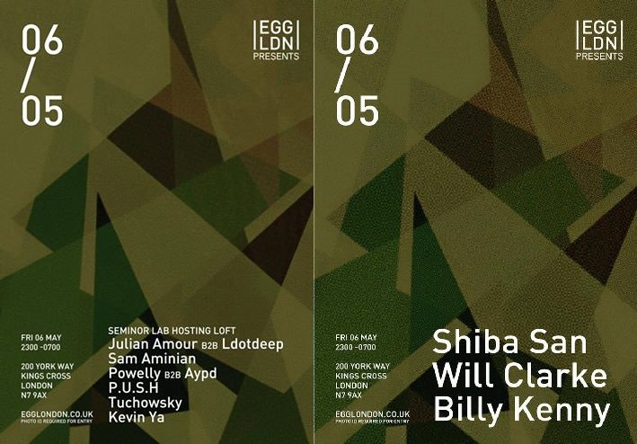 It's comiiing..!! <a href="/ShibaSanMusic/">SHIBA SAN</a> <a href="/djwillclarke/">Lil' Clarkie</a> <a href="/BillyKennyMusic/">Billy Kenny</a> #theegg #deephouse #techhouse #ghouse #club #London
