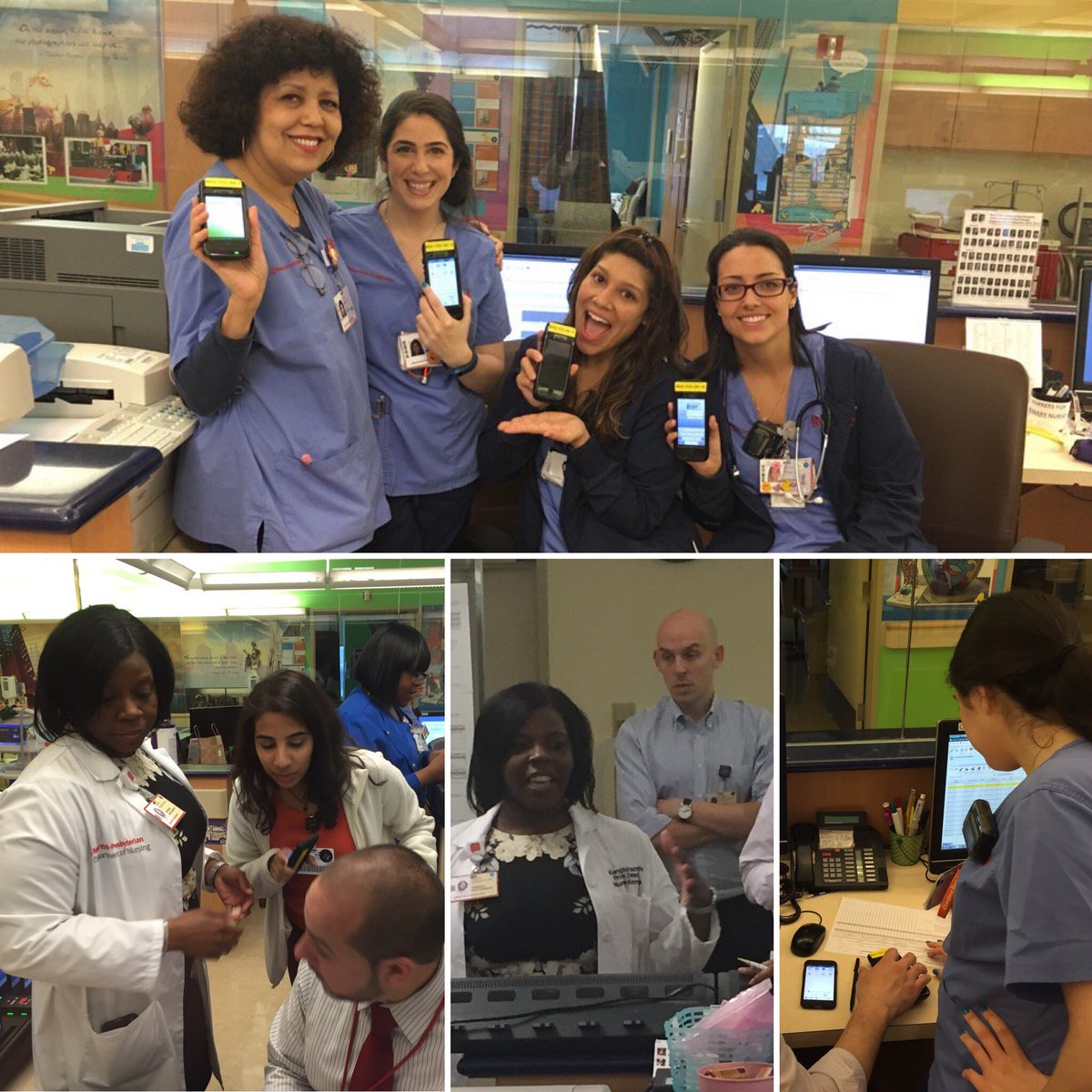 Olearys86's tweet photo. ☎️ What a great way to celebrate Nurses' Week @nyp, deploying new communications tools to 6N ! https://t.co/8cEg8PTbUO