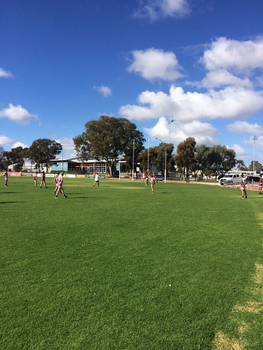 NatsHenry's tweet photo. @JamieMacri goal kicked after siren at half time. #suncountrycup#Kerang https://t.co/WKaGO5gvwy