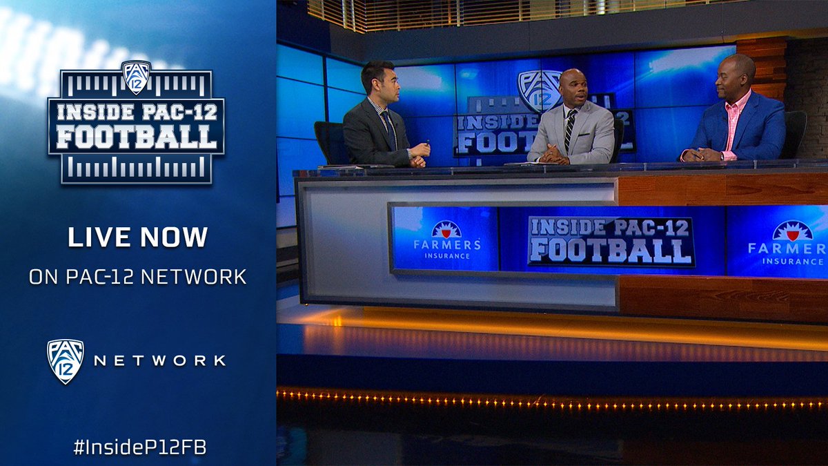 Pac12Network's tweet photo. We've got DUDES in the house!
They preview the Pac-12 North live now on #InsideP12FB
https://t.co/YfMNDWtSGW https://t.co/pdV0vL3WEa