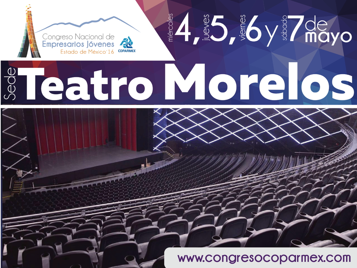 congresocpx's tweet photo. ¡A un día, 
Bienvenidos!
#emprendamosjuntos
#congresocoparmex2016
https://t.co/0BBJLoWmNs https://t.co/ouTd2f2JWo