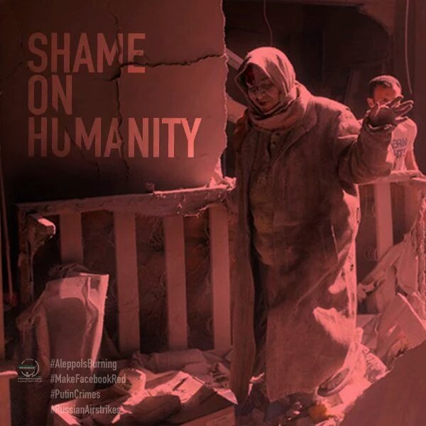 a7medalawad's tweet photo. #حلب_تحترق
#AleppoIsBurning
#Makefacebookred
#Putincrimes
#Russianairstrikes
@RevolutionSyria https://t.co/ChG2lzNy9W