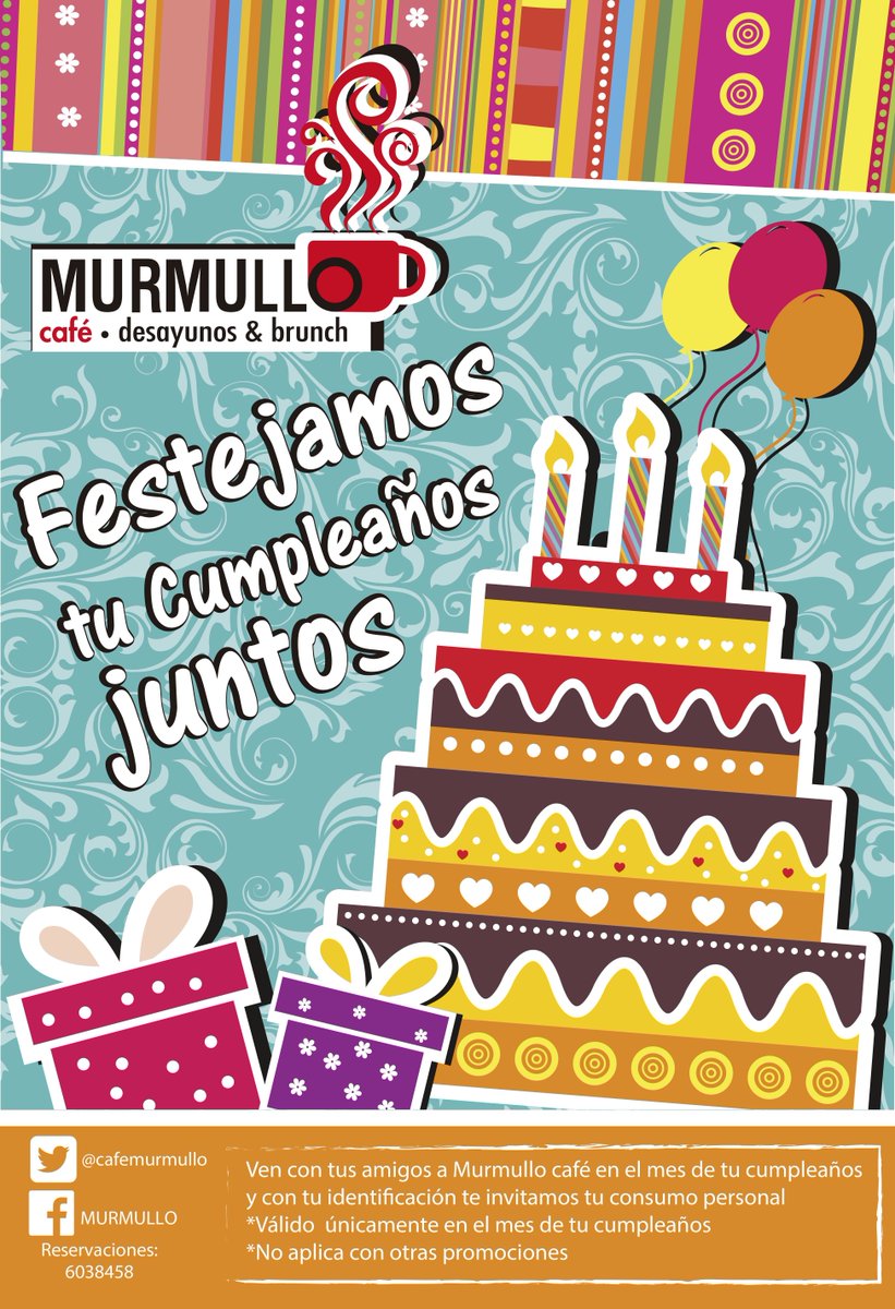 ¿Cumples años en Mayo? Festéjalo con nosotros