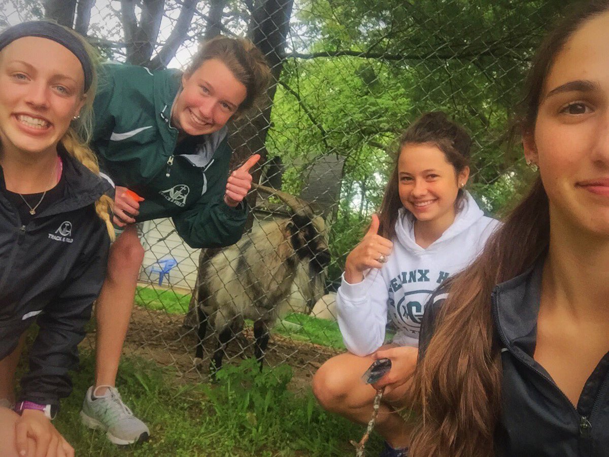 Erinsmith1024's tweet photo. When @coach_Quig schedules a meet in Imperial, Missouri.. You've goat to be kidding me 🐐 https://t.co/JFWkG15zxX