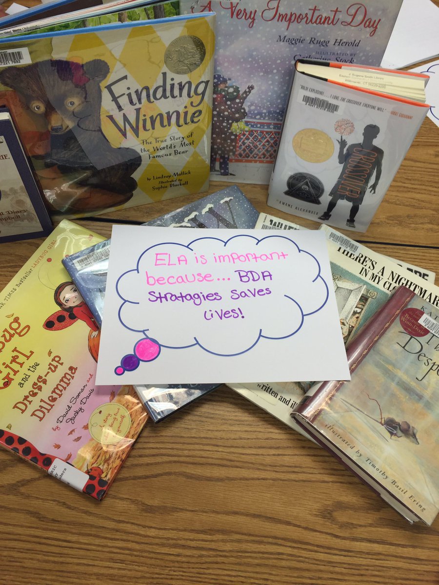 Danielle_ECSU's tweet photo. ELA is important because... BDA strategies saves lives!(but actually) @EasternSEPS #WhyITeach https://t.co/yAykdaSEsK
