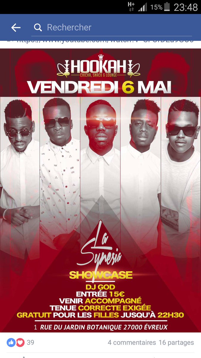 karoukine's tweet photo. Vendredi grosse soirée à la chicha Hookah https://t.co/1doH1P3MIw
