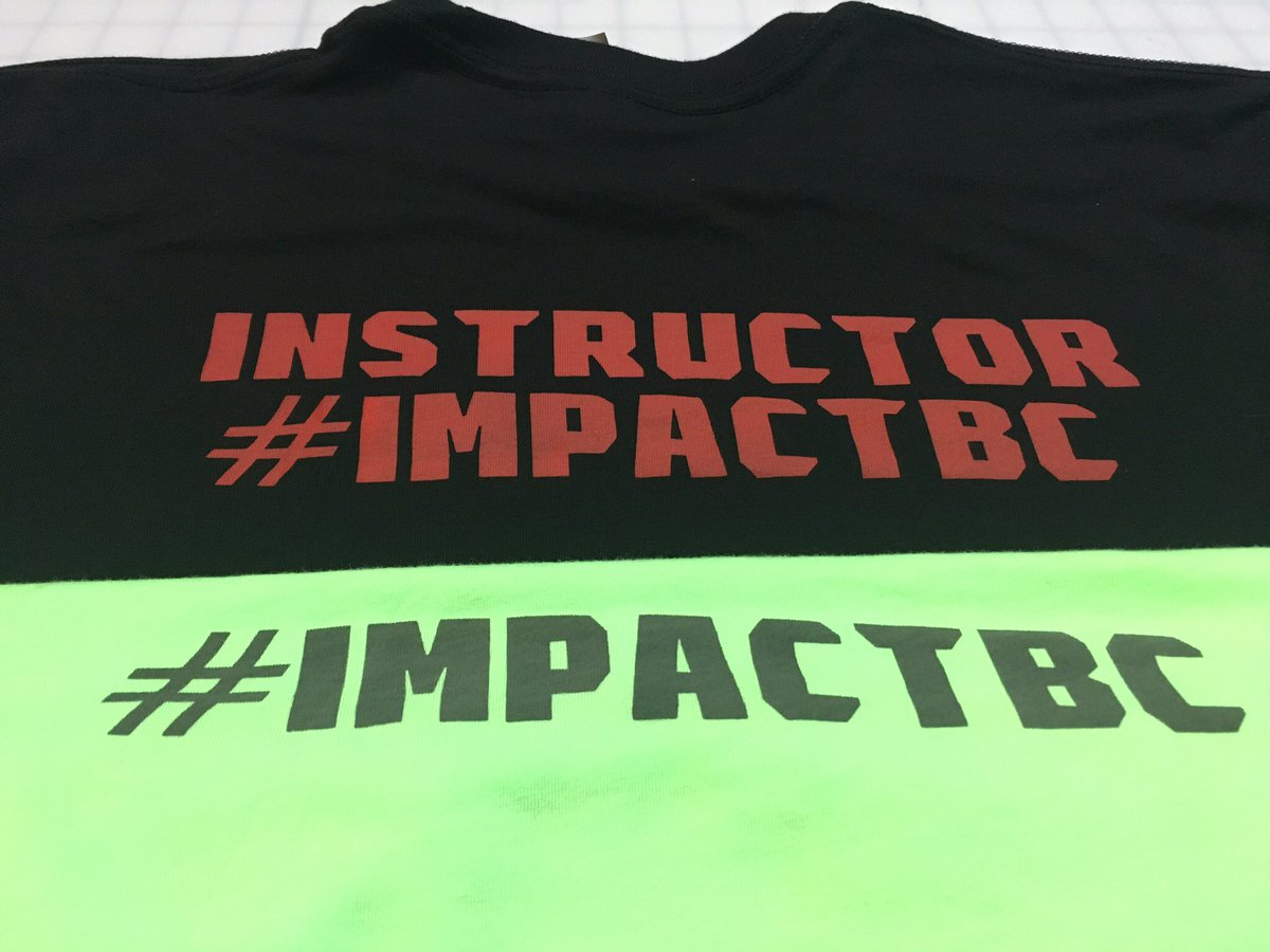 waterbasedprint's tweet image. New shirts for #impactbc !

#ScreenPrinting #graphicdesign