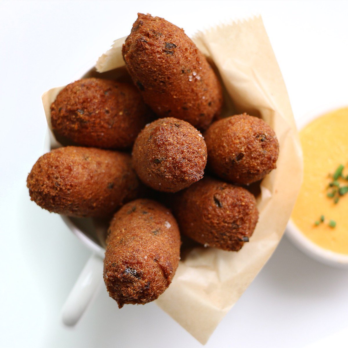 Shhh... #hushpuppies #dallaseats #indulgewisely
