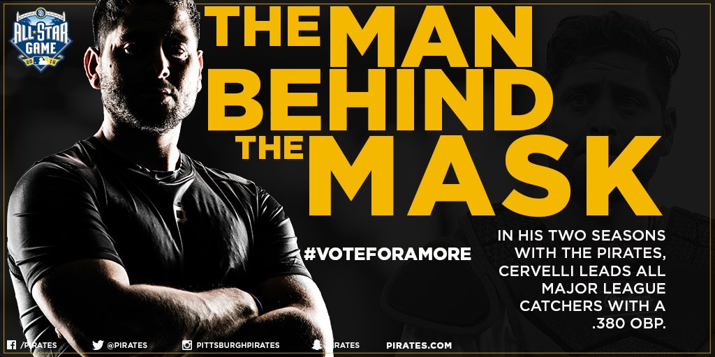 Pirates's tweet photo. It's time to #VoteForAmore.
Vote @fran_cervelli for the 2016 #ASG NOW: https://t.co/gTvEAZfeDx https://t.co/HeP4nKpgfM