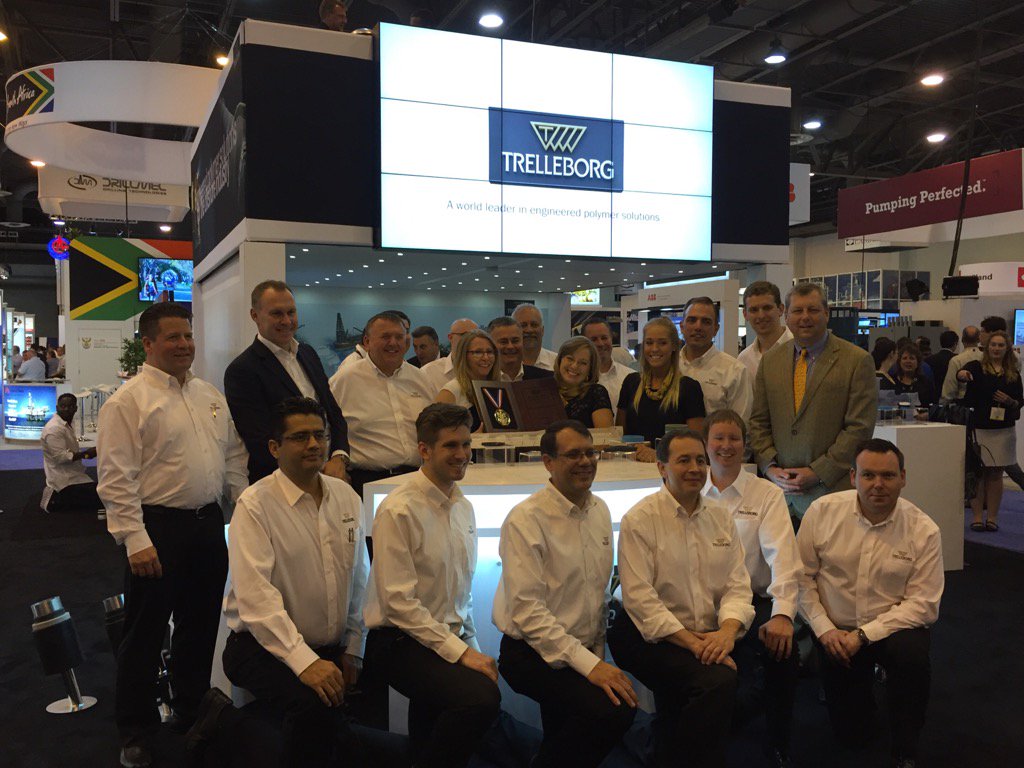 oneiltm_72's tweet photo. @TrelleborgSeals Wins Special Meritorious Award for Engineering Innovation #OTC2016 #TrelleborgThinkTank https://t.co/nNqLGiX3x3