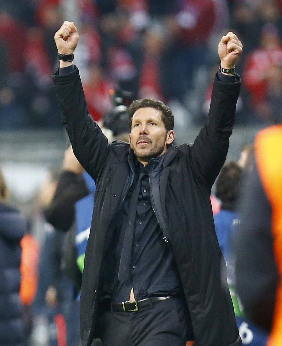 Atleti's tweet photo. FOTOGALERÍA. Nuestra clasificación para la final de Milán, en imágenes: https://t.co/HnuZLx5VWS #FCBAtleti #UCL https://t.co/VWFP734Jgy