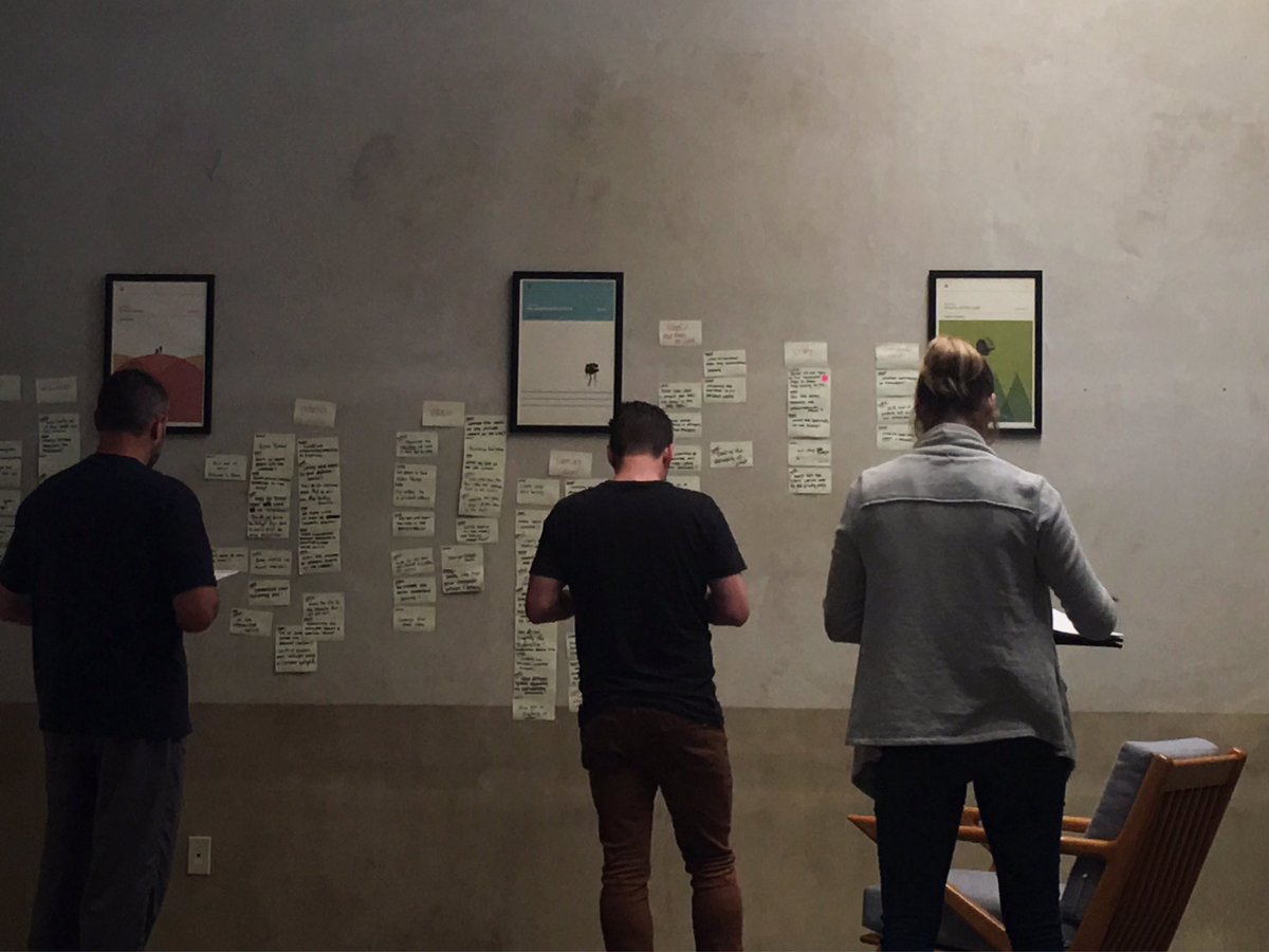 Taking time to reflect on the productive work done so far. Day 2 going strong with 4-step sketching. #sprintweek