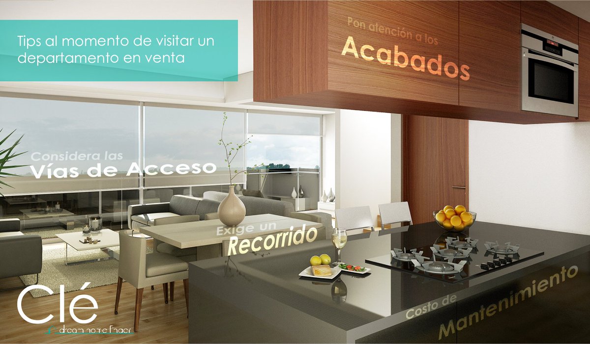 CleInmobiliaria's tweet photo. Conoce lo que debes hacer en una visita a cualquier departamento en venta #tipsinmobiliarios https://t.co/wFBZngbnQf