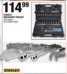 napacentralab's tweet photo. That's an incredible number of Stanley tools for that price. Maybe I should pick up one as well. #MayFlyer https://t.co/blnqz3A4MB