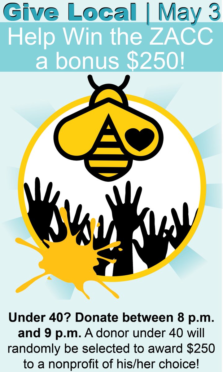 Be a philanthropist at any age, but donate while you're young and earn the ZACC more money! givelocalmissoula.org/npo/zootown-ar…