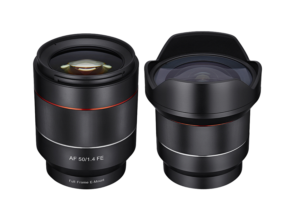 DigitalCamPulse's tweet photo. Samyang announces 14mm F2.8 and 50mm F1.4 autofocus FE lenses https://t.co/tBSWLZ4fgd https://t.co/OHnfrCP5pO