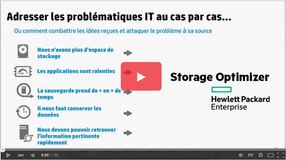 gauch02's tweet image. Réduction &amp;amp; hiérarchisation du #stockage : #HPE #StorageOptimizer bit.ly/1SJjB0a