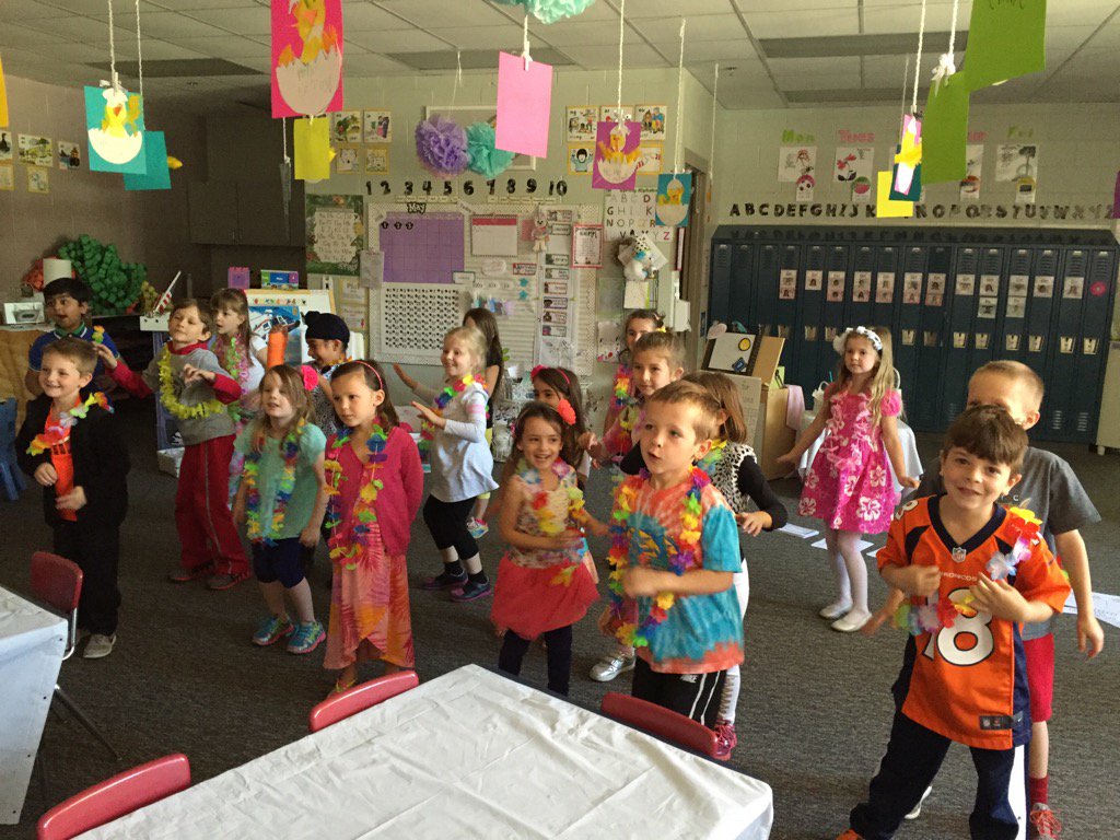 L was for Lula today. We learned the Hula Dance. :)