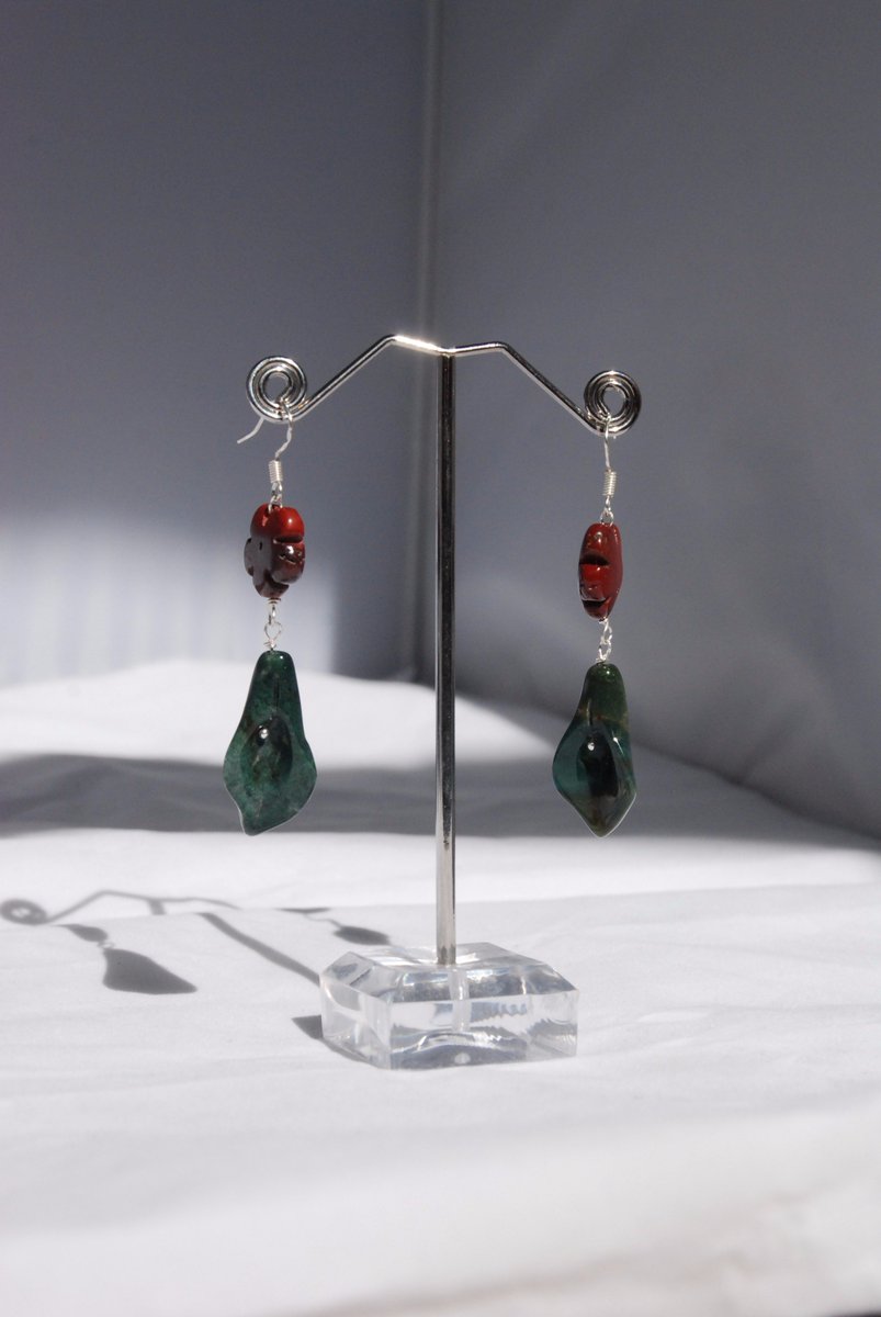 atouchofgemsj's tweet photo. mookite &amp; agate floral earrings #jewlery #fashionblogger #style #jewellery #fashion #Gemstone #bohostyle #trends https://t.co/wqWcdnGlET