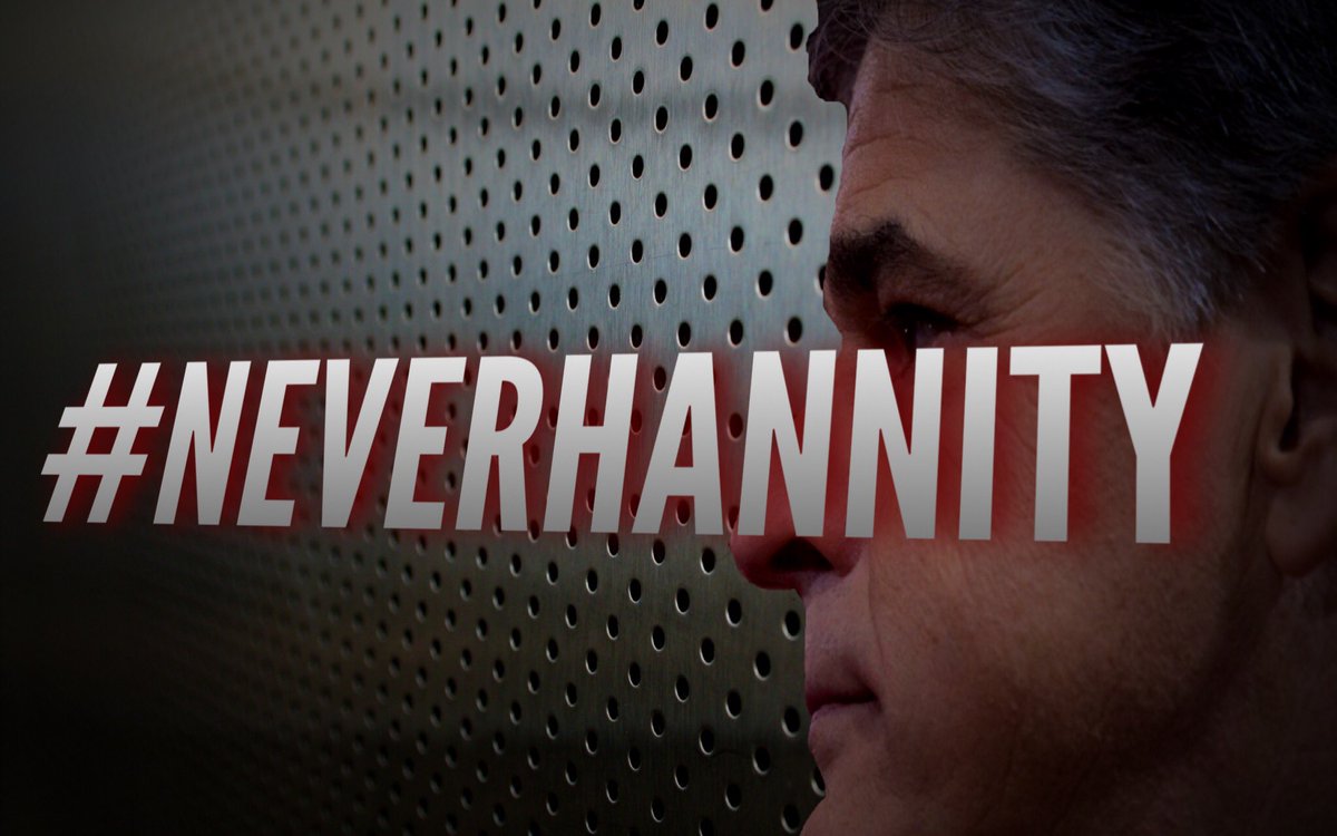 ReaganBattalion's tweet image. Time to add a NEVER! 

Retweet if you are a conservative ready to join a boycott of the @SeanHannity show!