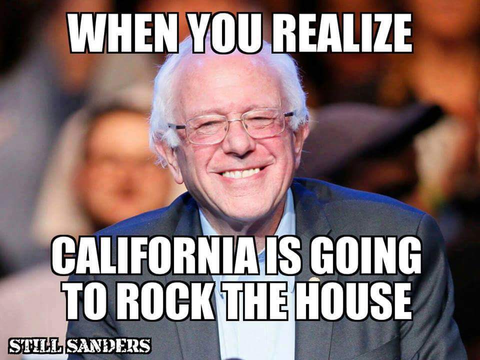 Libertea2012's tweet photo. MT #California #Kentucky #Guam #Oregon #WestVirginia #NewJersey #Montana #primary bring it on home… #BernieStrong https://t.co/MSLqIEyqlV