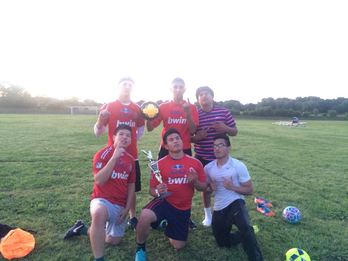 RedBullsFC69's tweet photo. Just a few of the members of tonight's match! Others had to leave early due to their mother's wanting them home. https://t.co/rtP0apJnjZ