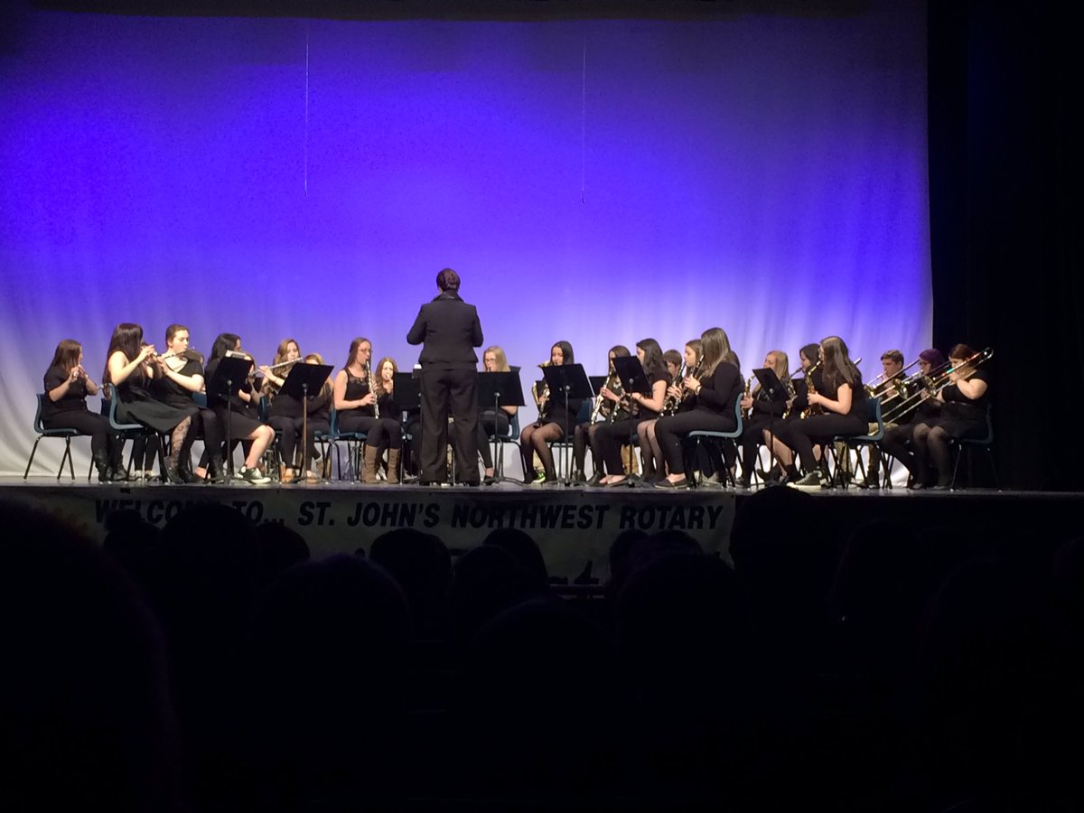 <a href="/TATwolves/">Tricentia Academy</a> <a href="/NLESDCA/">NLESD</a> Tricentia's senior band and choir #RotaryMusicFestival#Awesome