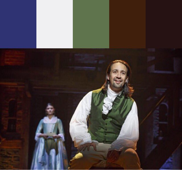 colorsofbway's tweet image. Lin-Manuel Miranda (Hamilton)