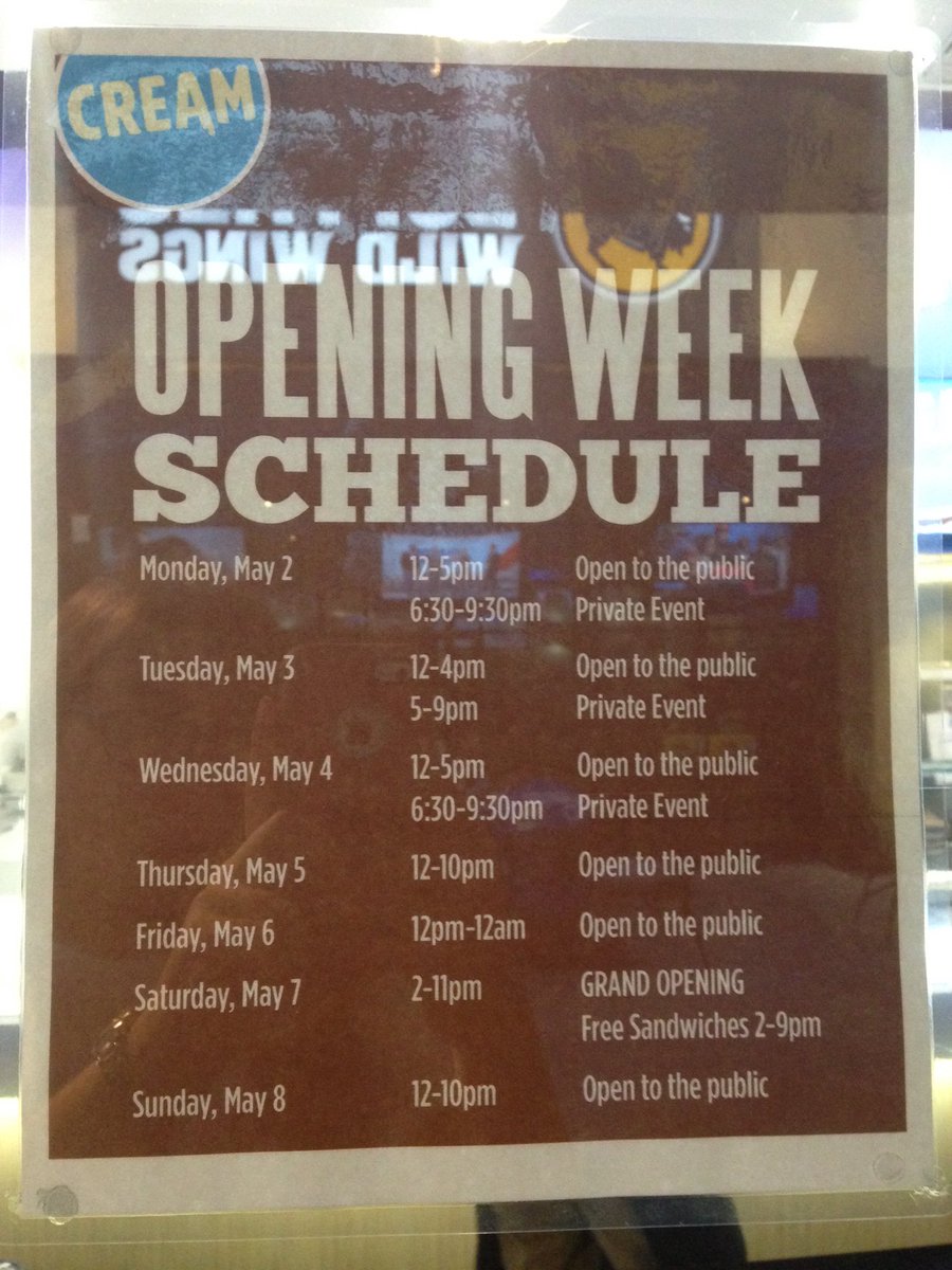decacbhs's tweet photo. COME OUT TO #CREAMAventura for its Grand Opening! https://t.co/e0p1WhoOqp