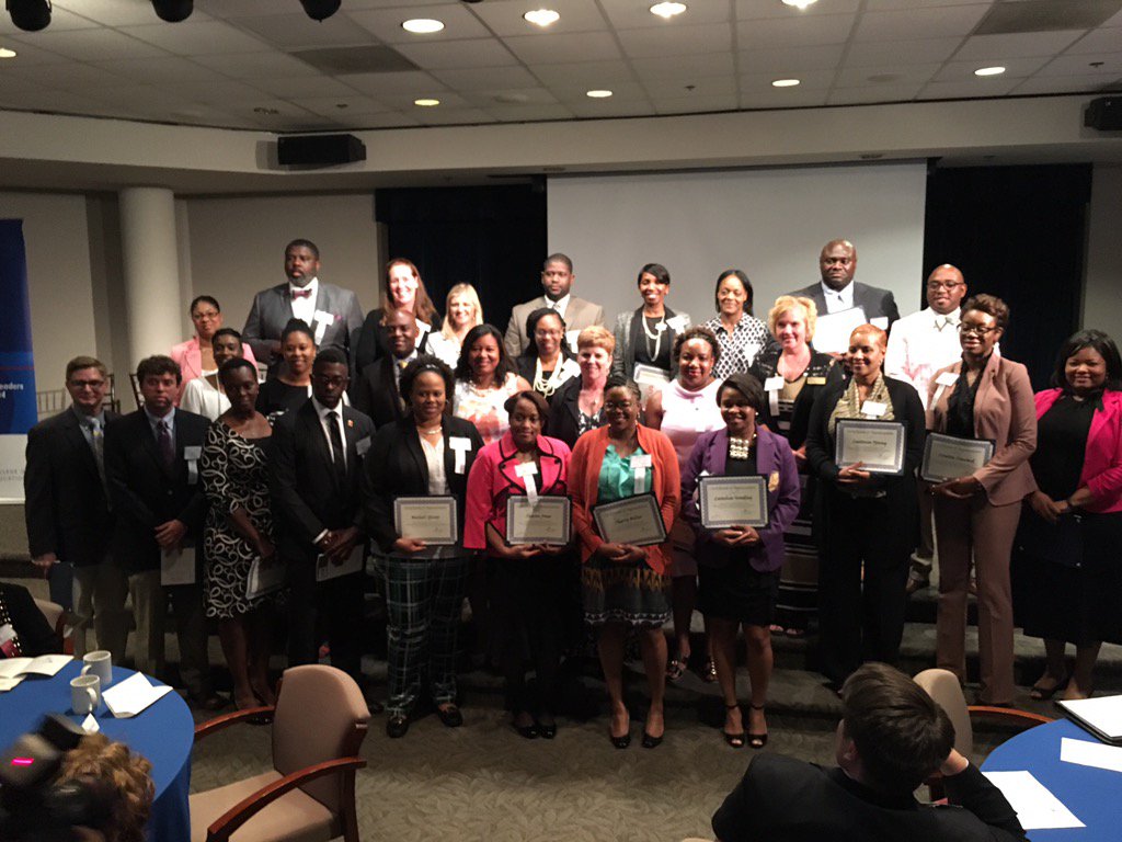 Celebrating great new principals at the Carter Center!