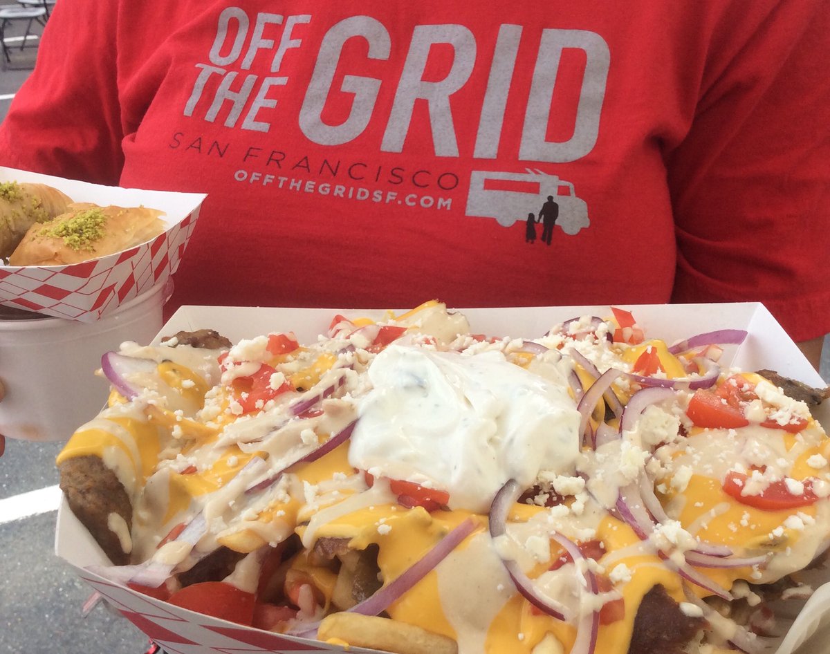 It's Tuesday and the place to be is @OtG: Walnut Creek! Serving "Loaded Fries" from <a href="/GyrostopkebabG/">Gyrostop</a> 5-9pm