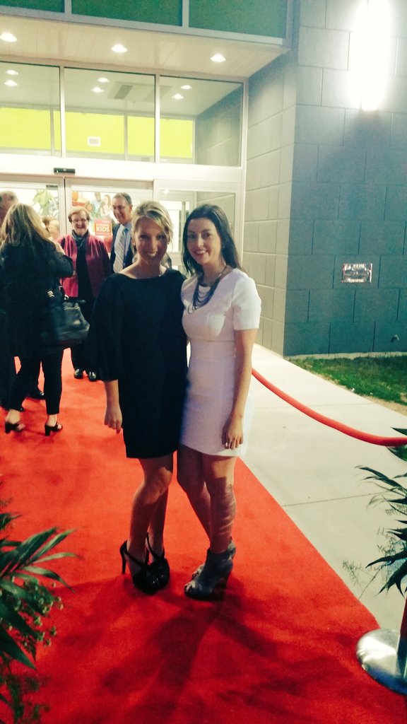 FranMenton's tweet photo. Red Triangle Award Gala with @KimberlyJayMuir @Y_SaintJohn #RedCarpet https://t.co/UHh8FHXr7g