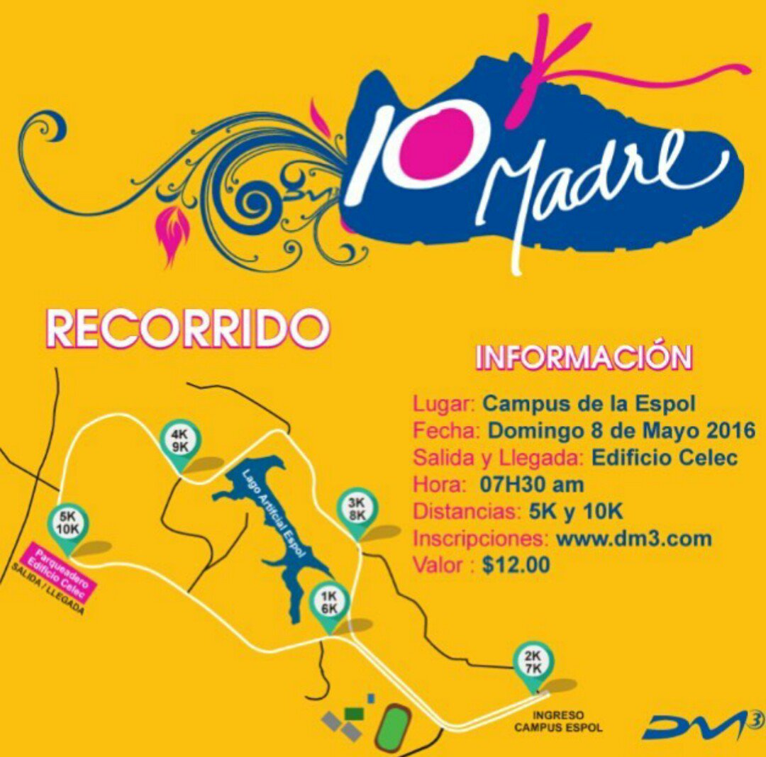 Toa_gye's tweet photo. Una carrera para compartir junto a tu compañera de vida! Corre junto a ella🏃💕! Inscríbete! Habrán muchas sorpresas!🎉 https://t.co/diEmoBgR5x