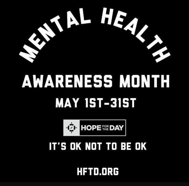 HAPPYLILSPROUT's tweet image. happy mental health awareness month!! lets end the stigma that goes with mental health &amp;amp; illness 💙