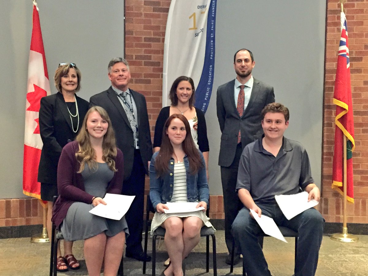 Congratulations to Jaclyne, Kiara and Connor for their Excellence in Education awards tonight. #NPSSproud