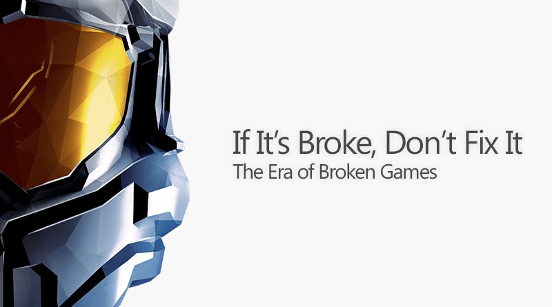 Subtechtive's tweet photo. If It’s Broke, Don’t Fix It: The Era of Broken Games https://t.co/SnBjlThVYp https://t.co/RHRf5f18EG
