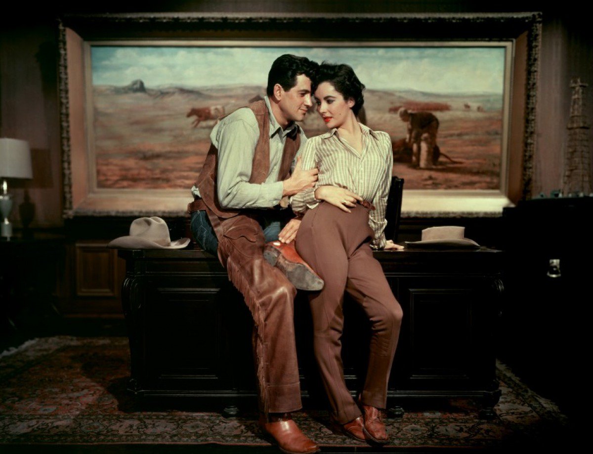 Check Out What Rock Hudson and Elizabeth Taylor Looked Like  in 1956 