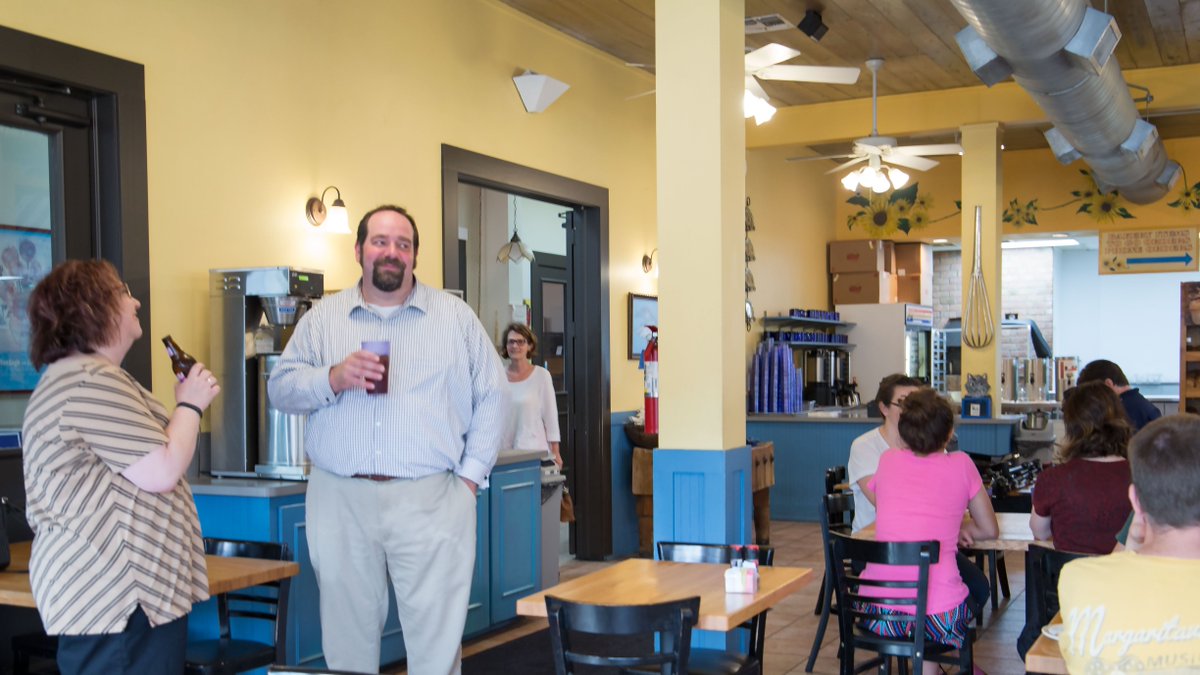 SeanCameron4D3's tweet photo. Thank you to everyone who came out for our meet &amp; greet. I hope you will all vote for me on May 7th! #GalvestonCC https://t.co/0xi5etmqbA