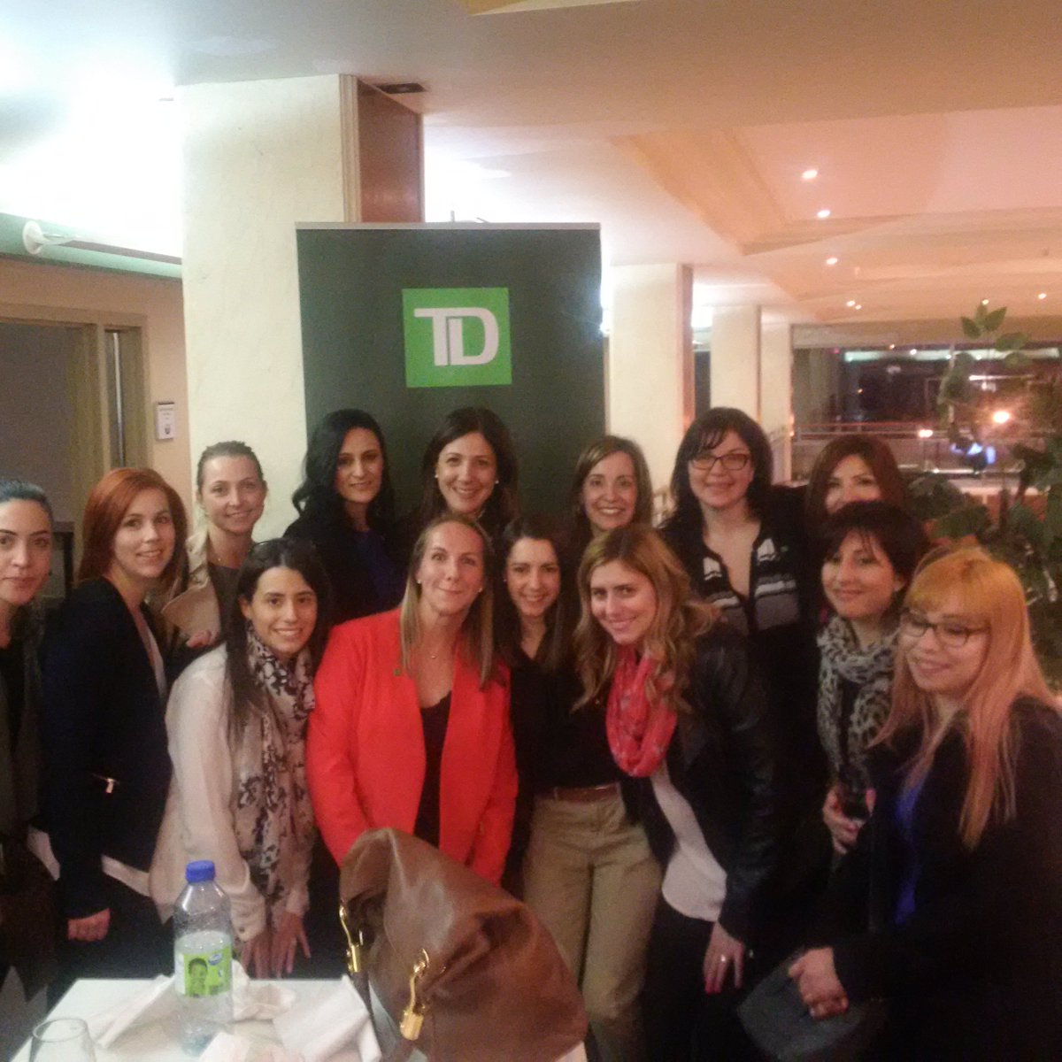 Montreal Est WIL group at Leonard de Vinci Community Center #DreamBelieveAchieve &amp; Go Get it girls Thanks Carmela