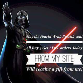 chiplesstips's tweet photo. May the 4th be with you! Make an order from https://t.co/gr39wXxuDZ today and get a gift from me! #chiplesstips https://t.co/ravQ8uuJKJ