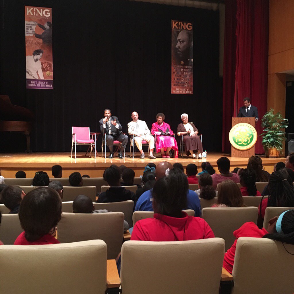 MrsIslamsClass's tweet image. We loved our field trip to the @TheKingCenter today... So incredibly powerful